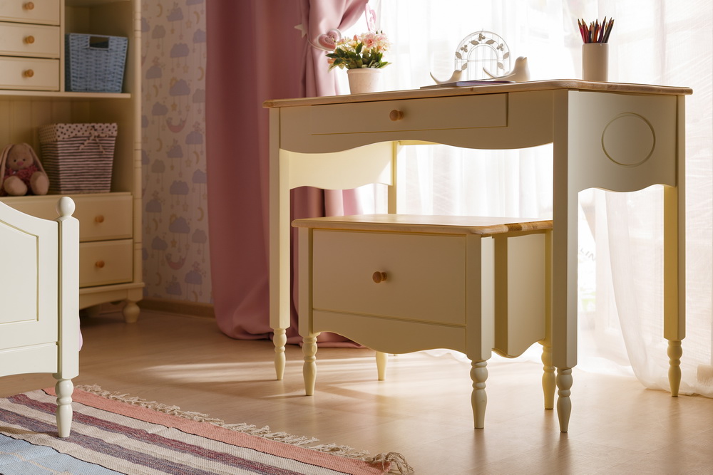 Стол письменный с ящиком сосна Айно №5