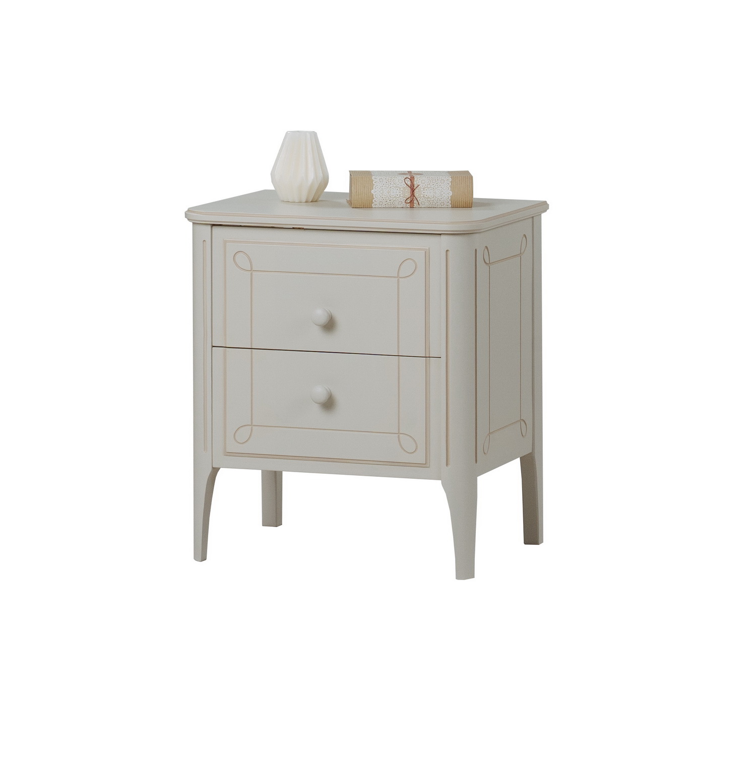 Тумба 2 ящика массив Бетти №1