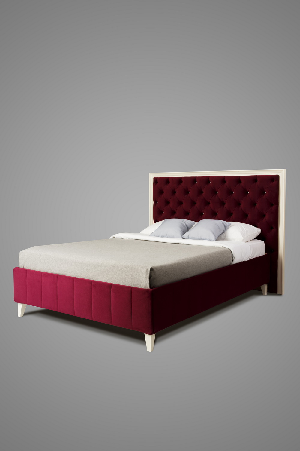 Кровать мягкая массив сосны Дания №9 1200х2000