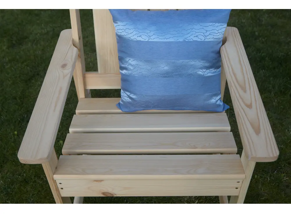 Кресло из массива сосны Ярви (дачное)