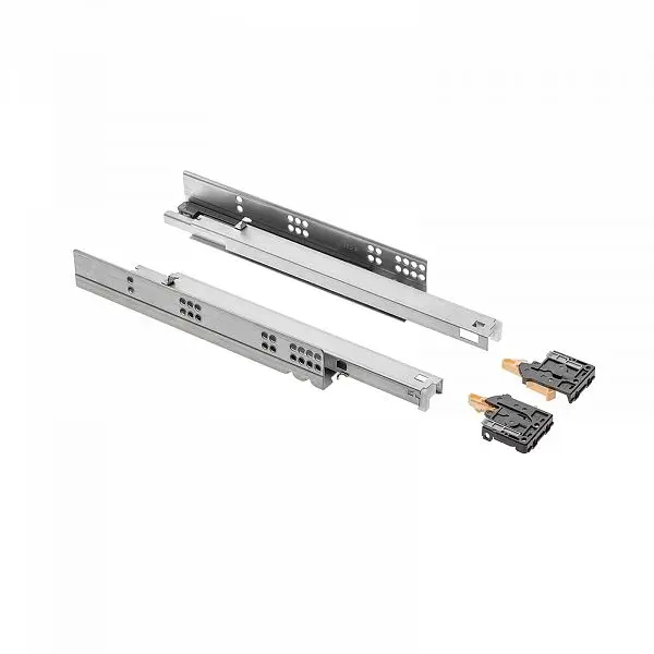 Комод с 6 ящиками из дуба Фокстрот 326B рельеф (дуб натуральный/бетон)