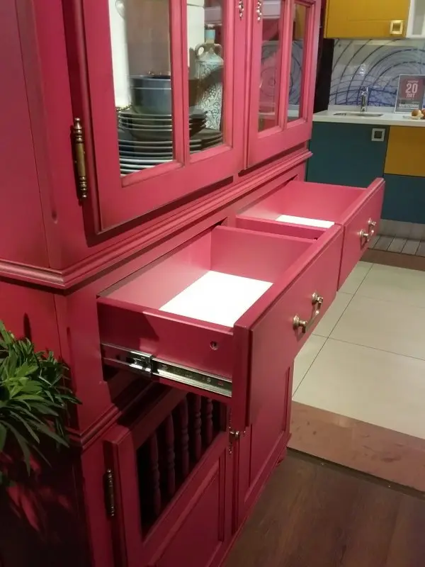 Сервант с ящиками Бьерт 1-43 сосна