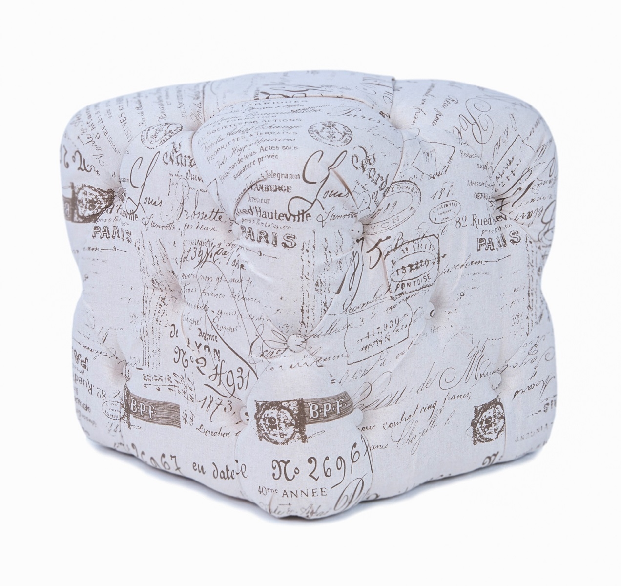 Дизайнерский пуф Amrit Print