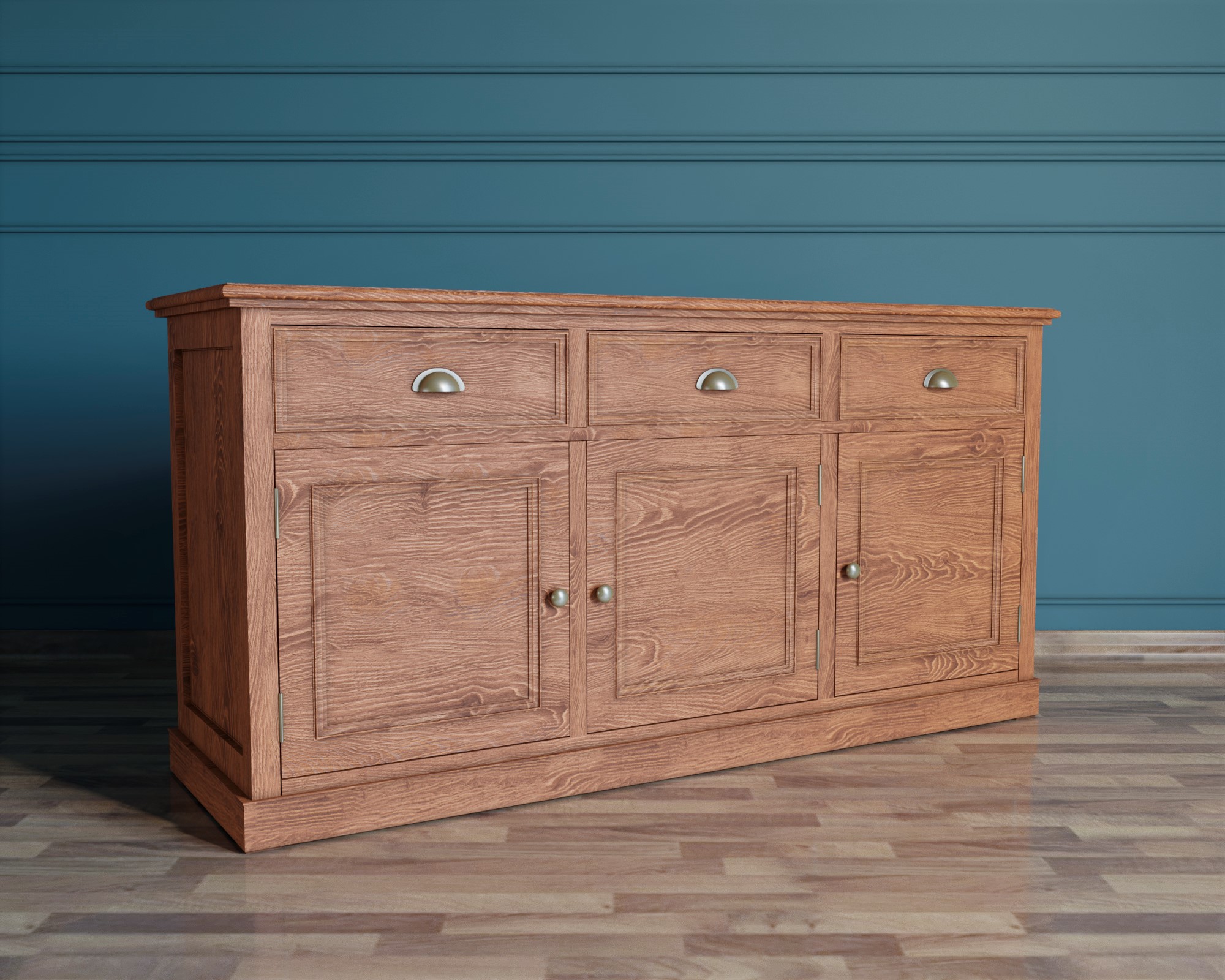 Комод "Palermo natural" с тремя дверками