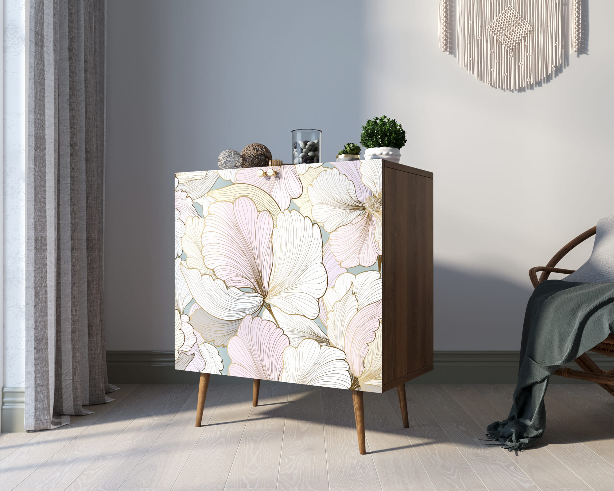 Комод с двумя дверками малый "Berber"