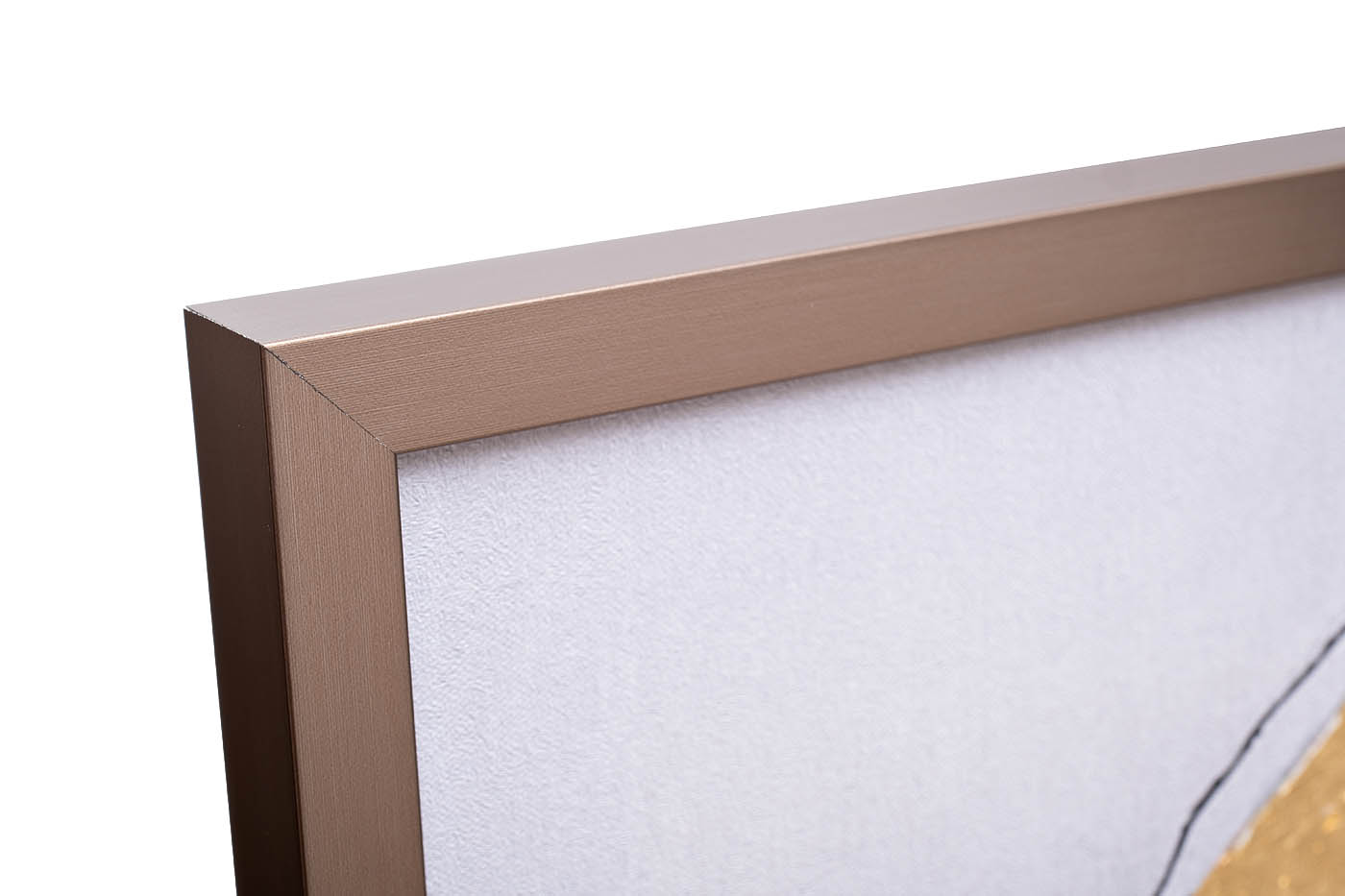 89VOR-ZATMENIE-2 Холст "Затмение-2" 100х70 см, багет( латунь),поталь