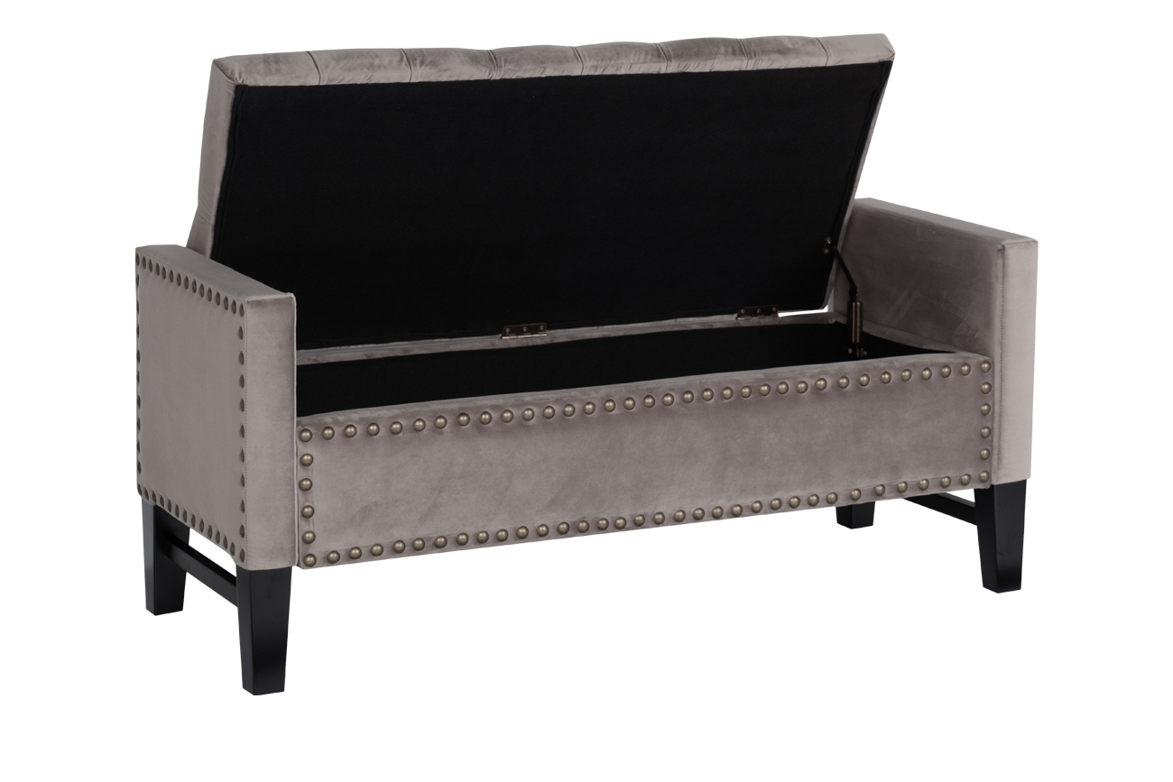 Alice BG Банкетка открывающаяся, велюр бежевый