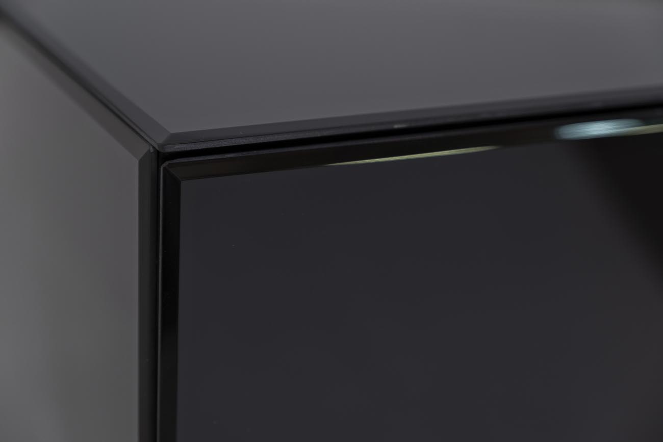 KFG059 Тумба c 2-мя ящиками черная/золото