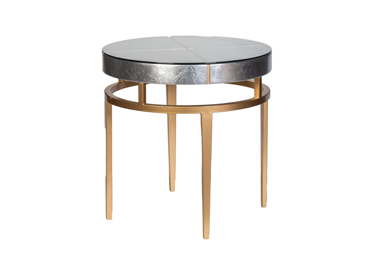 ART-2705-ET Стол журнальный "Futuro" серебристый