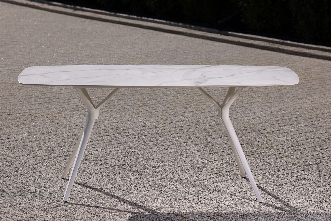 39AR-STOL-302 BEL Стол обеденный уличный "Бари" белый