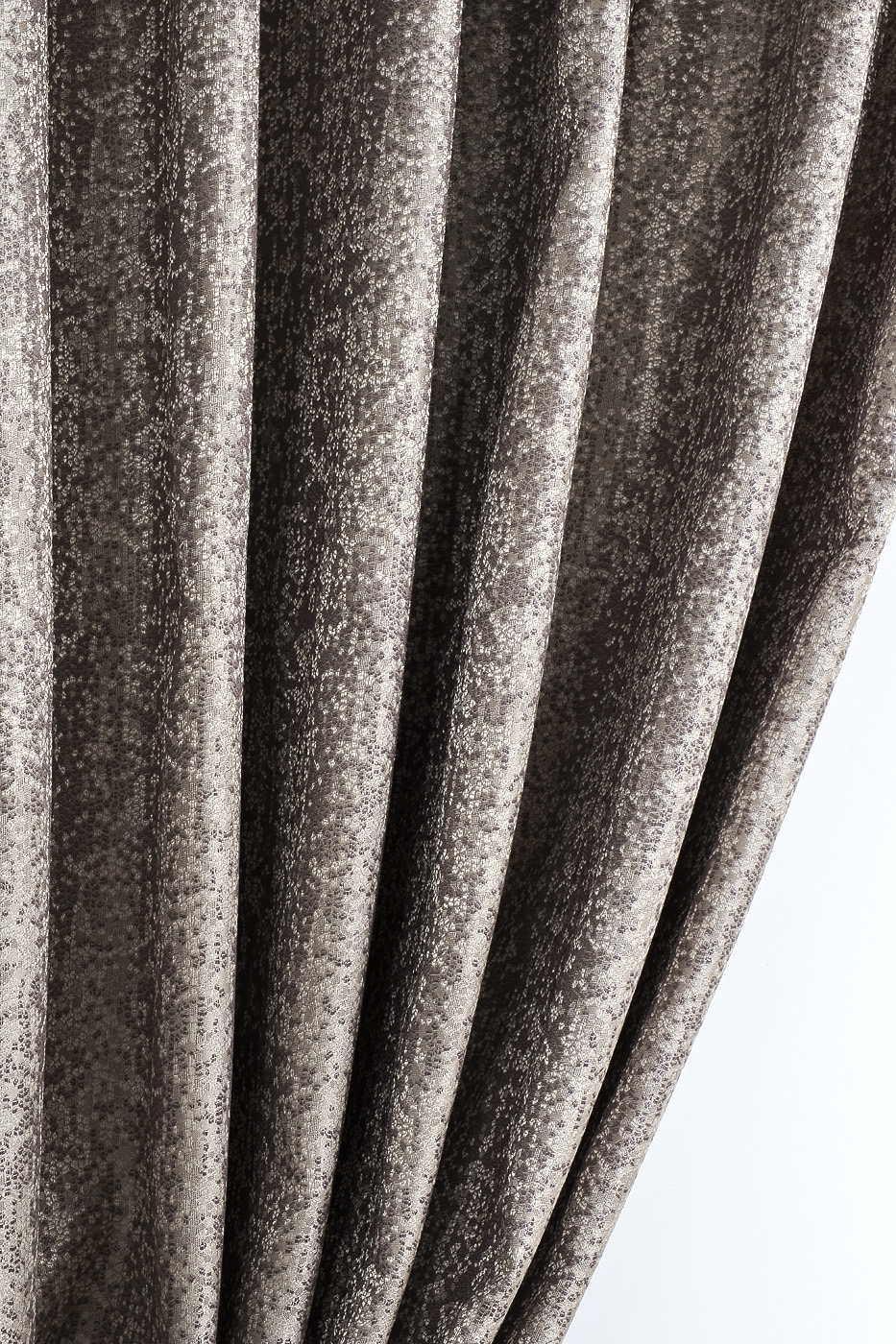 121GD-TEL07-PORT SER Портьера BARI серебряная