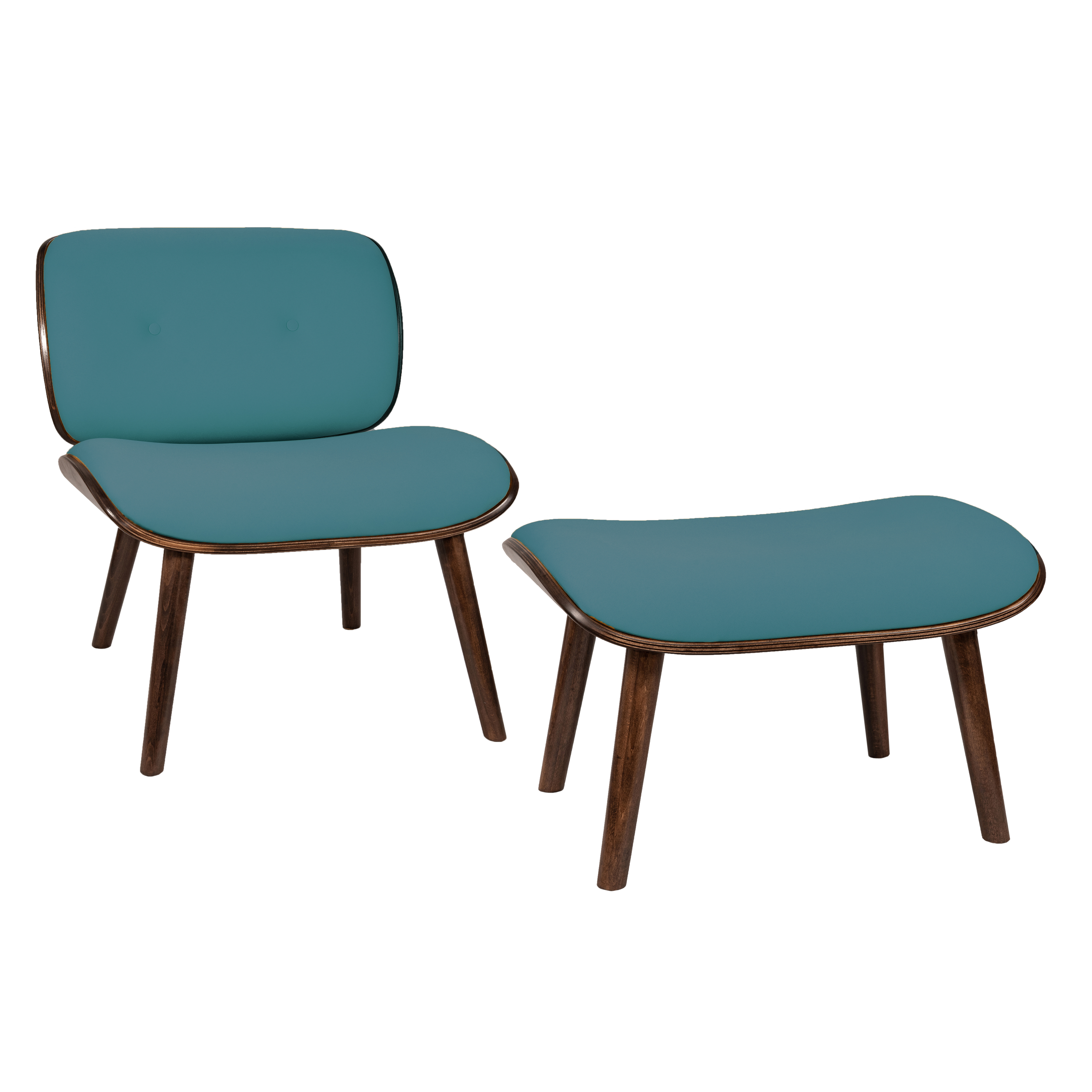 кресло Конда Фреш 27 океан каркас Орех