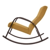  Кресло-качалка Ирис  фреш 23 охра каркас  Орех