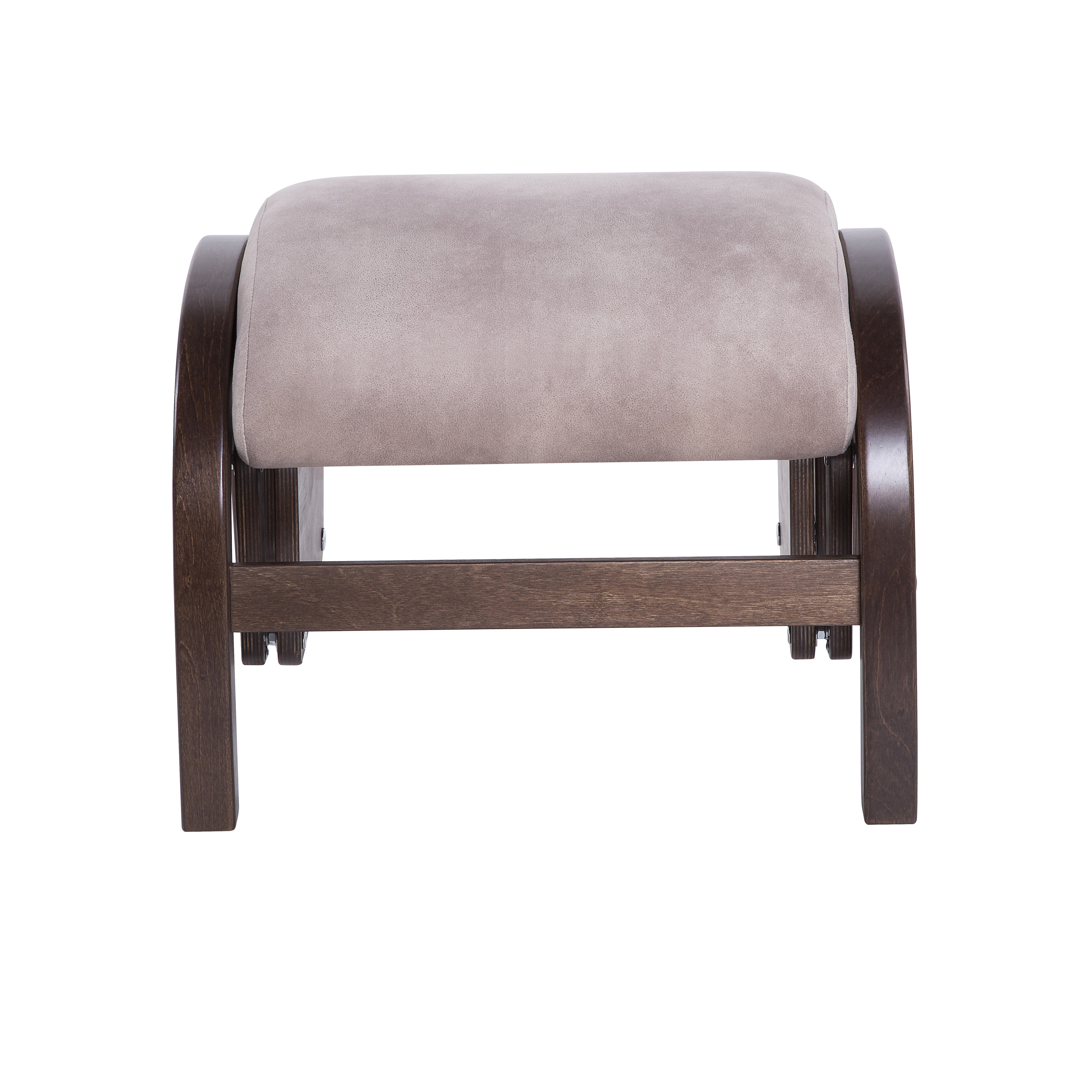 пуф Мэтисон Крем-брюле каркас Орех