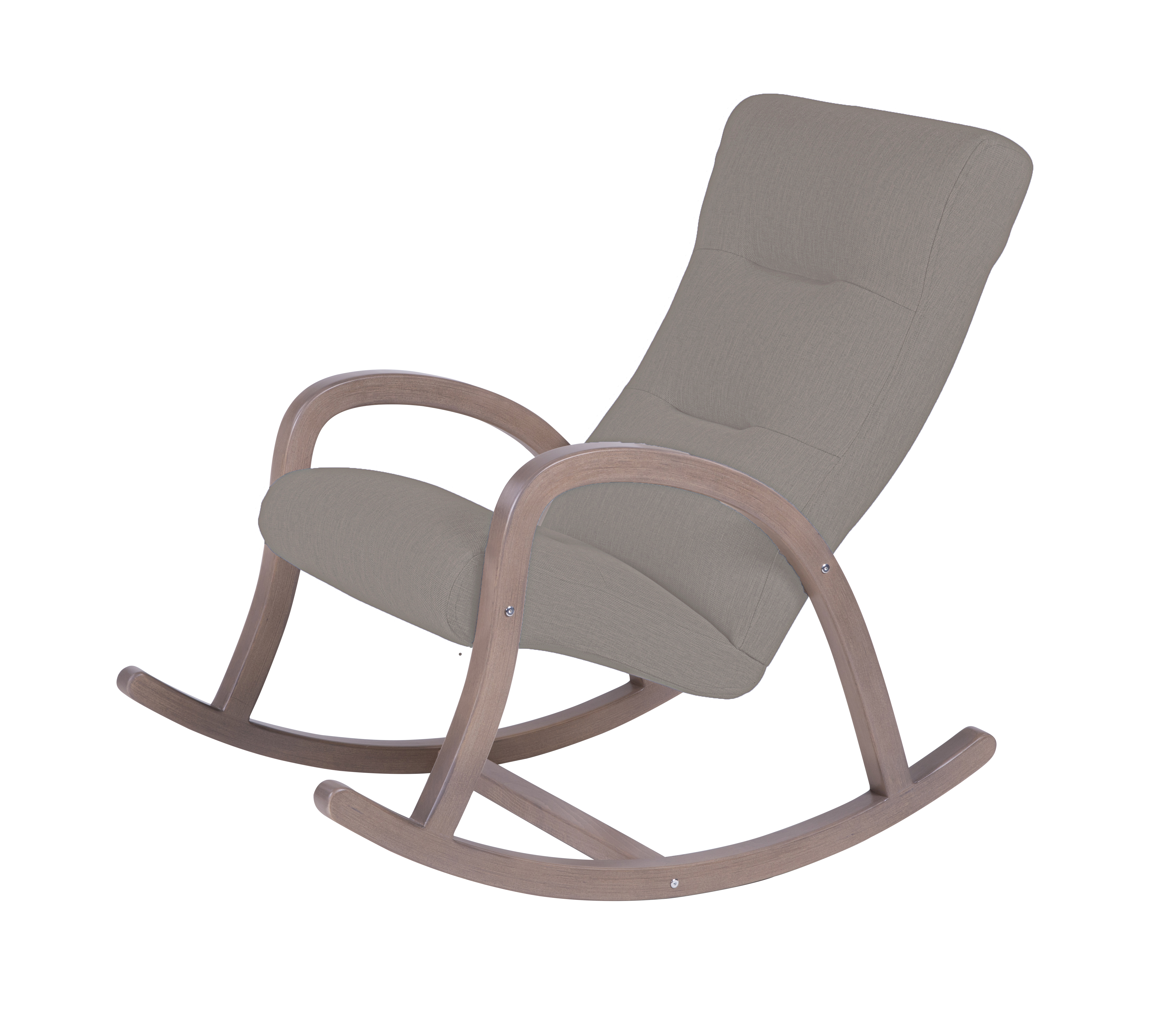 кресло-качалка Камея фреш 04 бежевый каркас Шимо