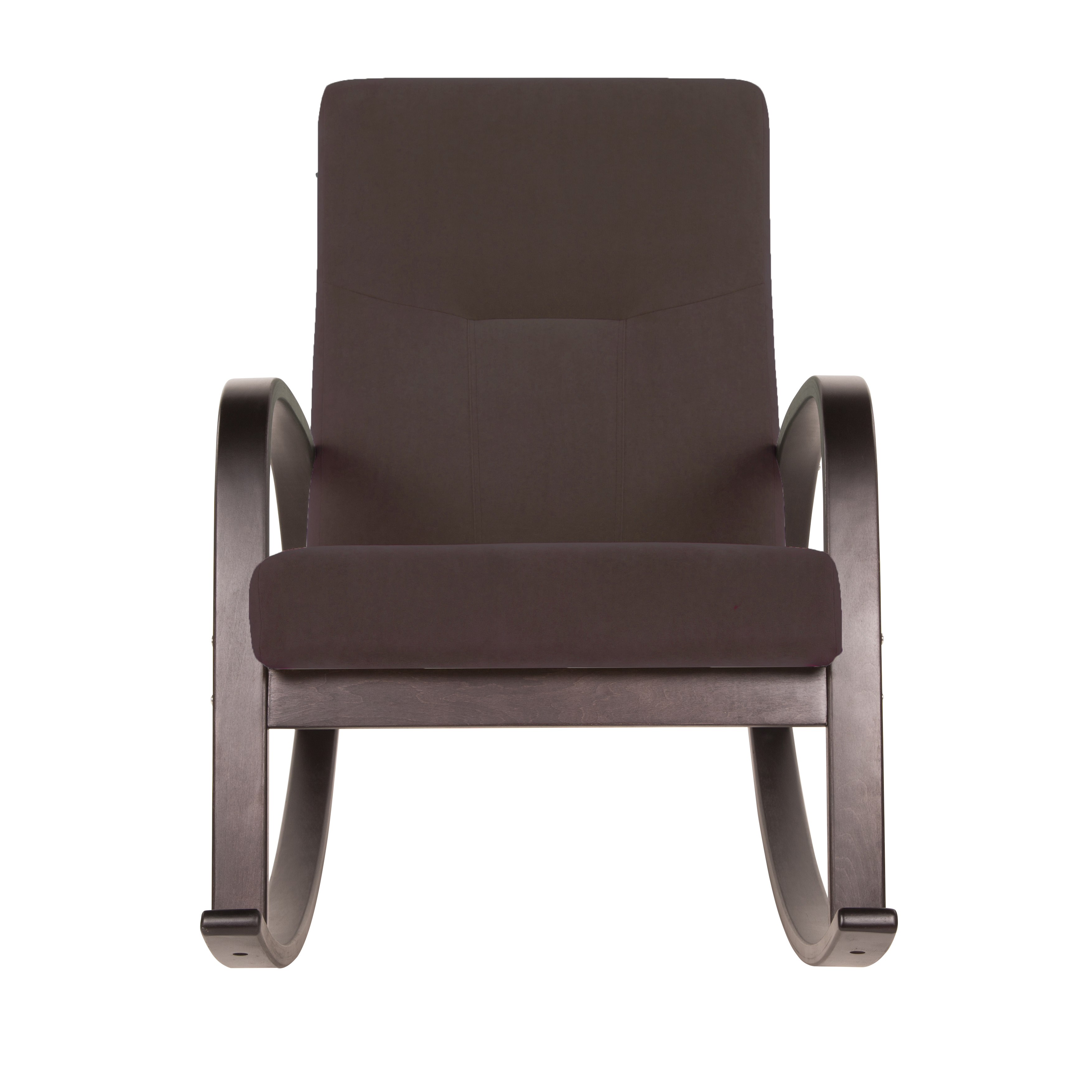 кресло-качалка Ирса фреш 05 коричневый каркас Орех