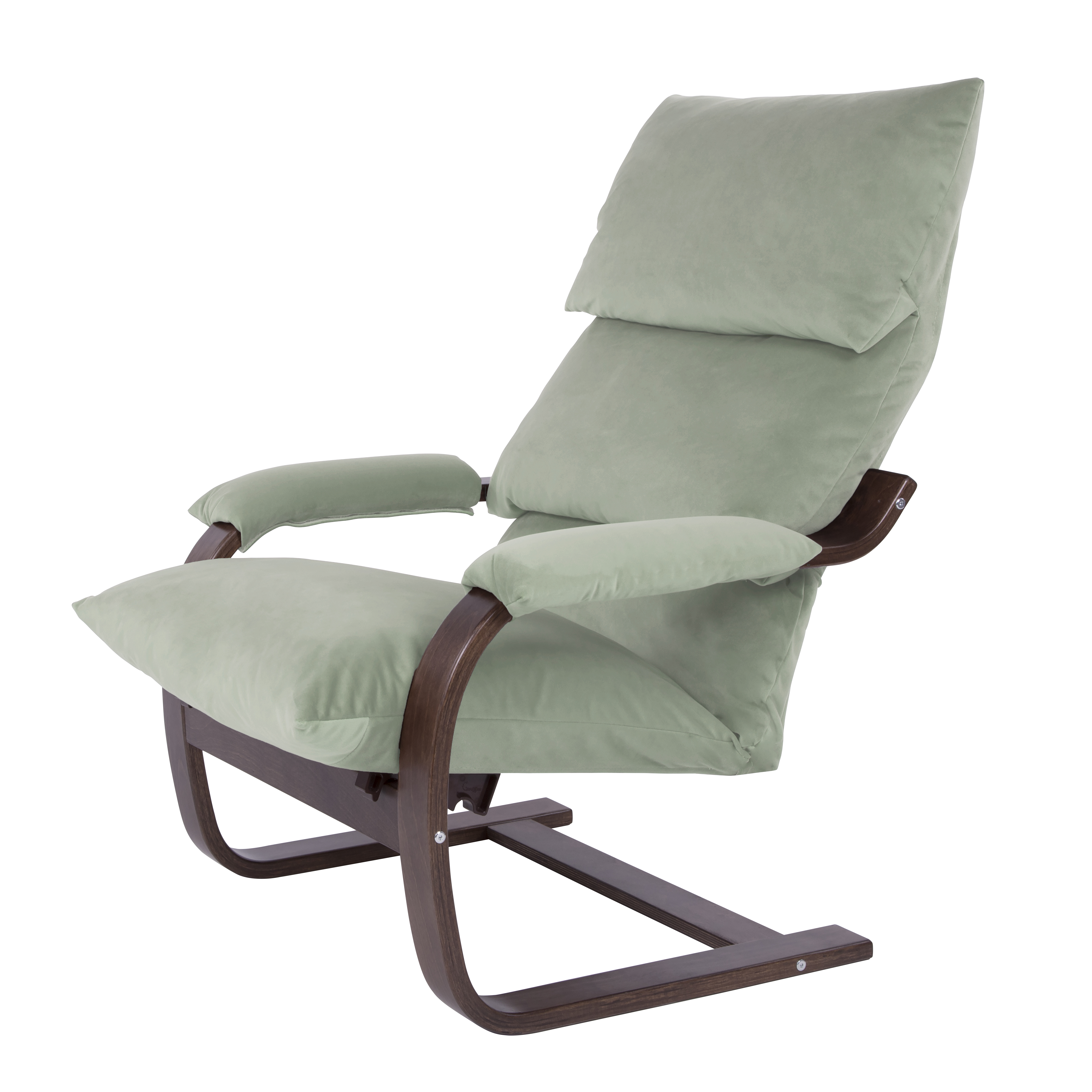 кресло Онега Фреш 19 минт каркас Орех