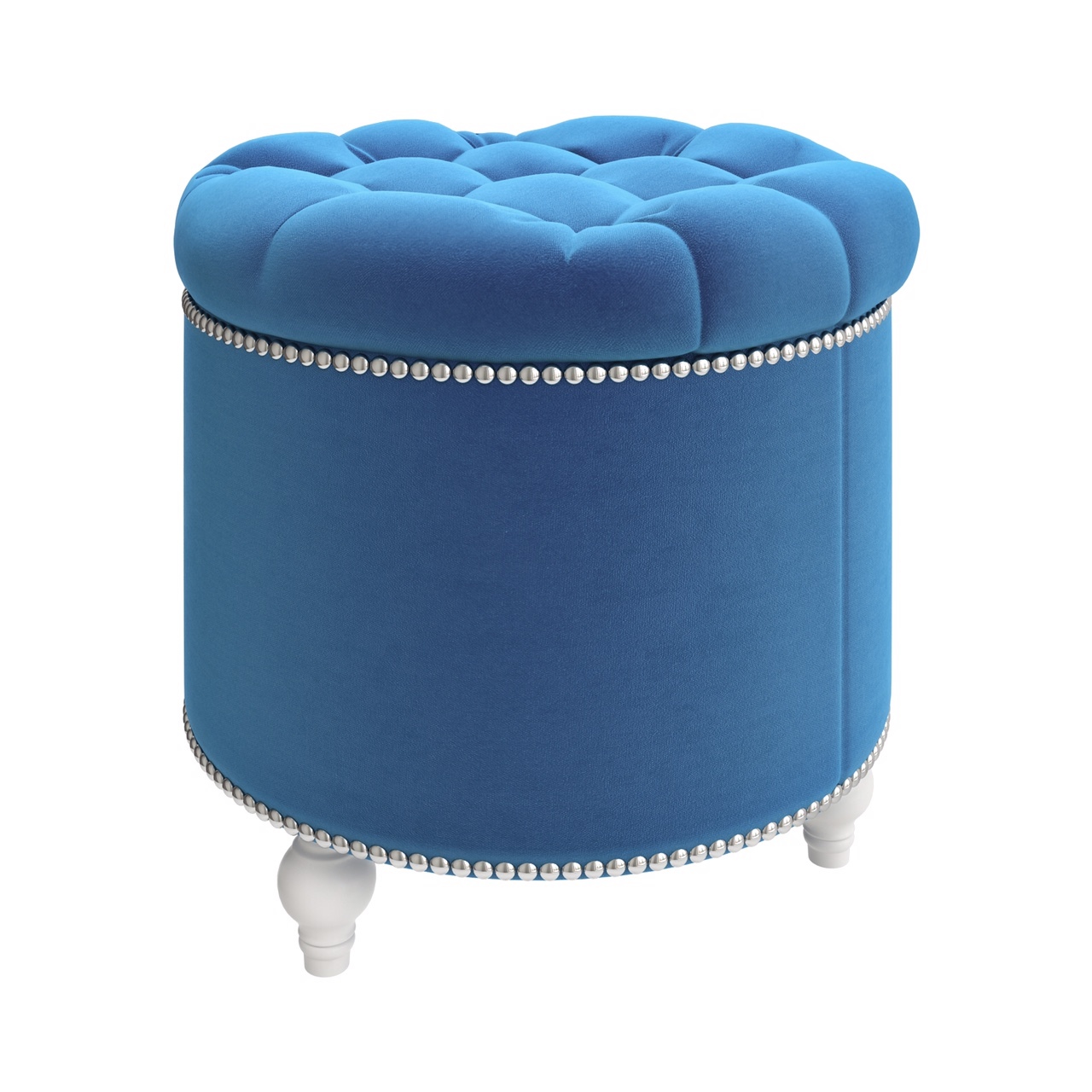 Пуф круглый открывающийся 