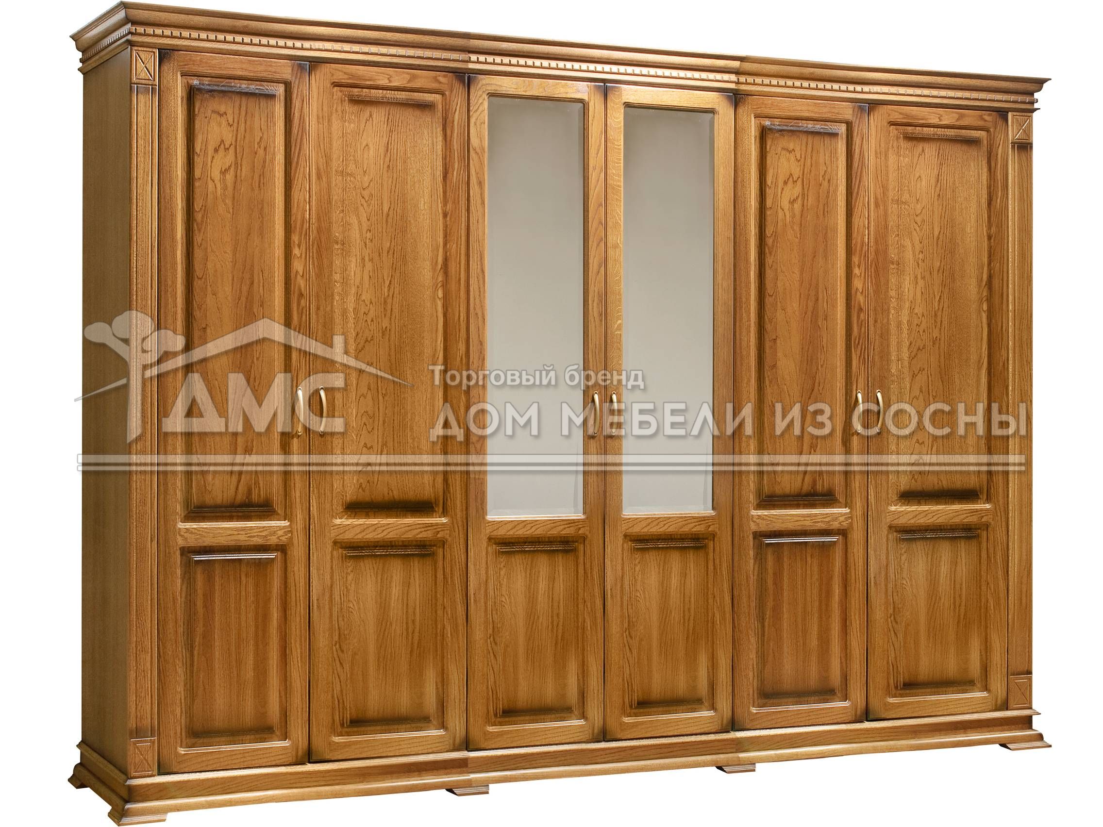 Шкаф 6-ти створчатый Флоренция