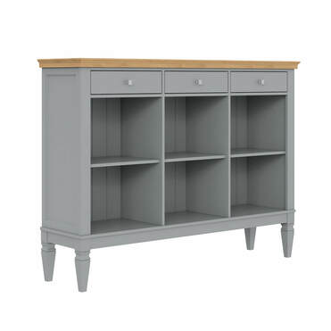 Комод Ольса 03 (серый 7042-антик24)