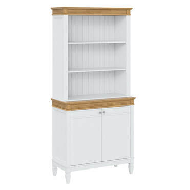 Буфет "Ольса" 200/220 (белый лак/антик 24)