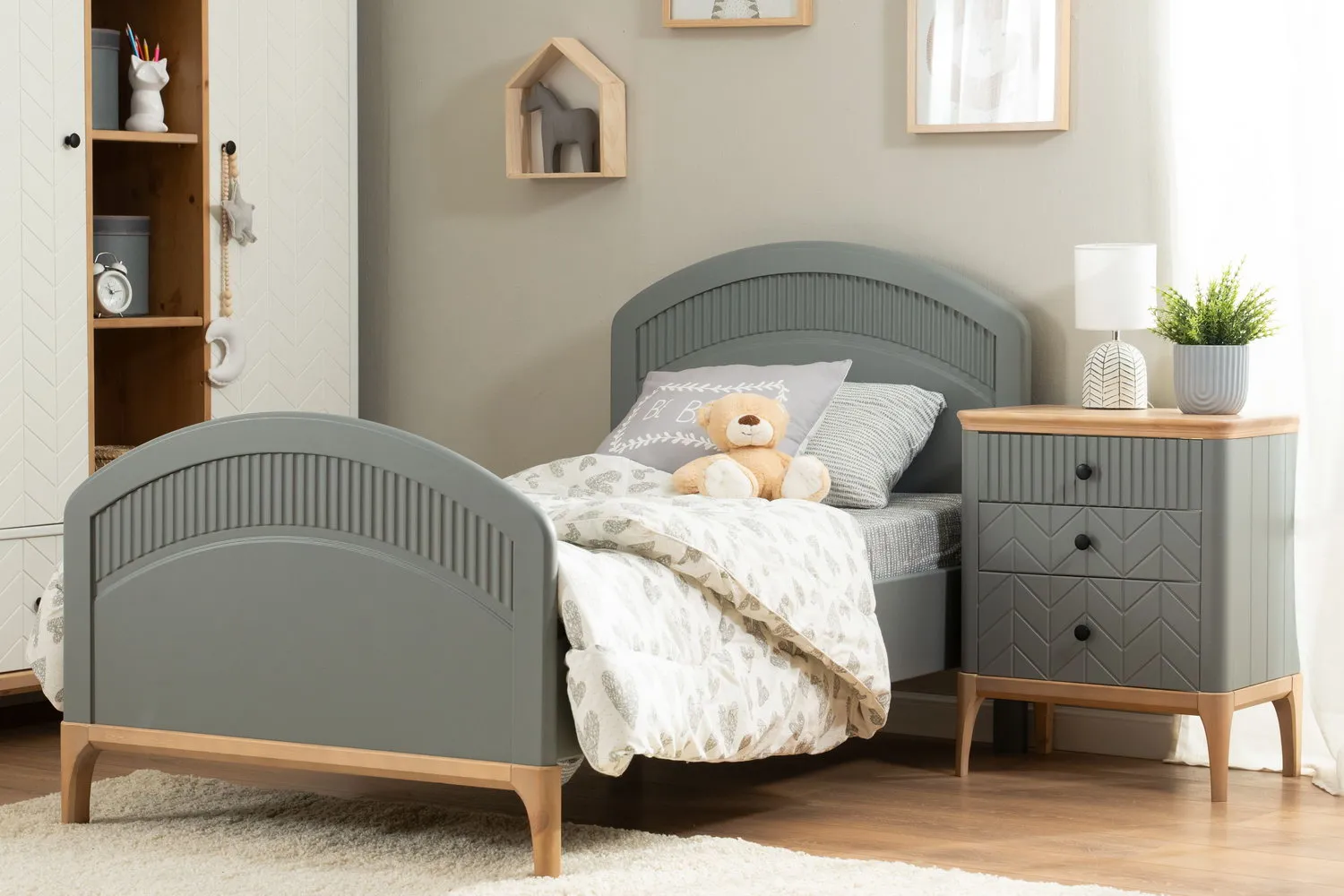 Кровать деревянная Грета №4 800х1600