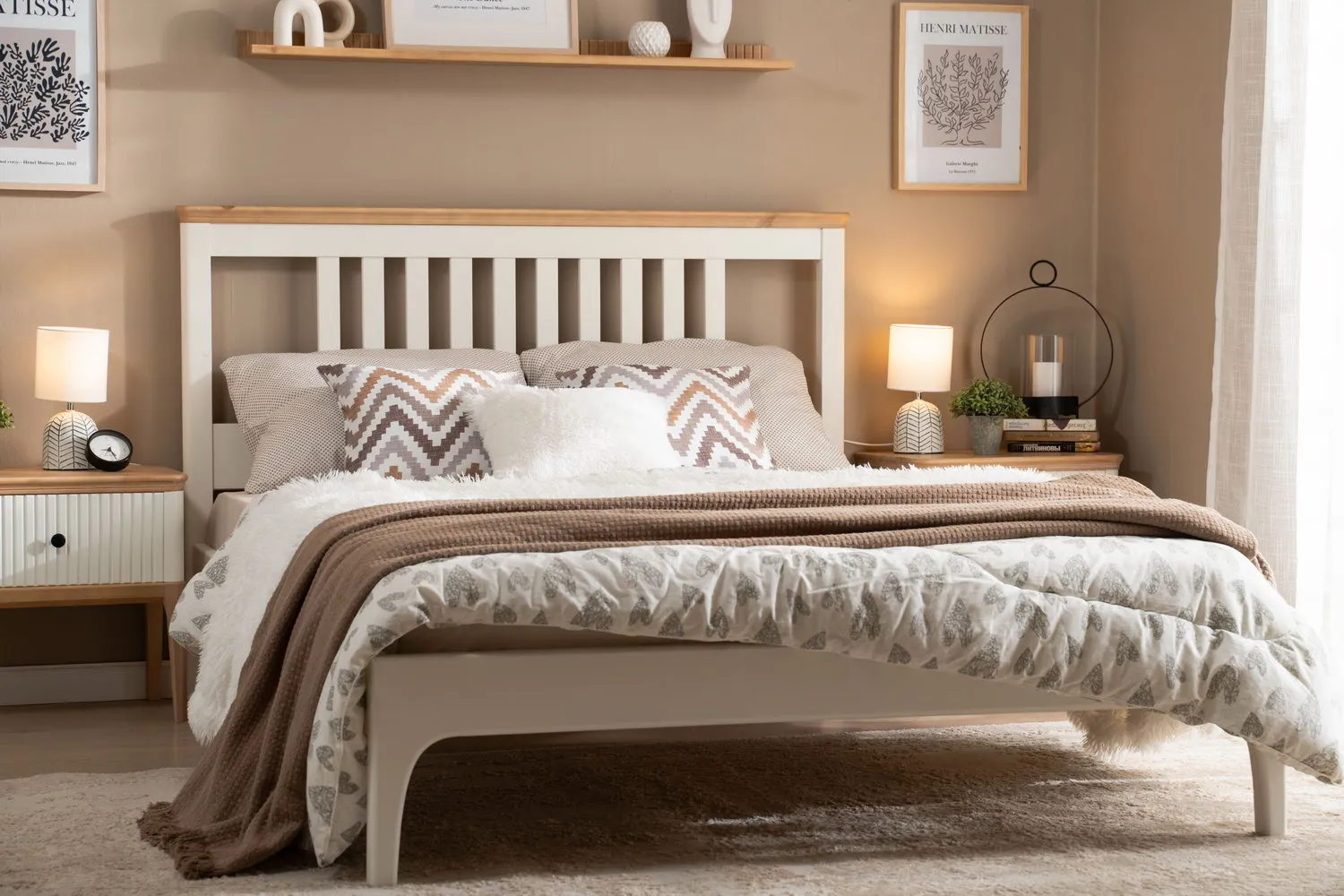 Кровать массив сосны Грета №22 800х1600